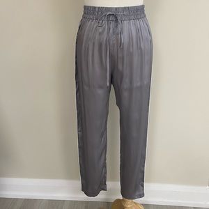 100% Silk Tapered Pajama Pants